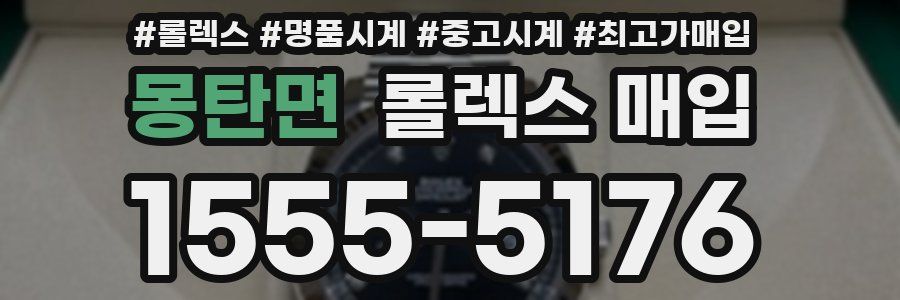 몽탄면 롤렉스 매입