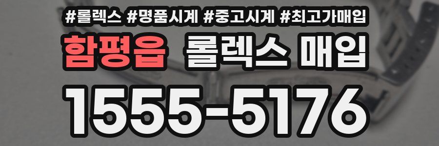 함평읍 롤렉스 매입