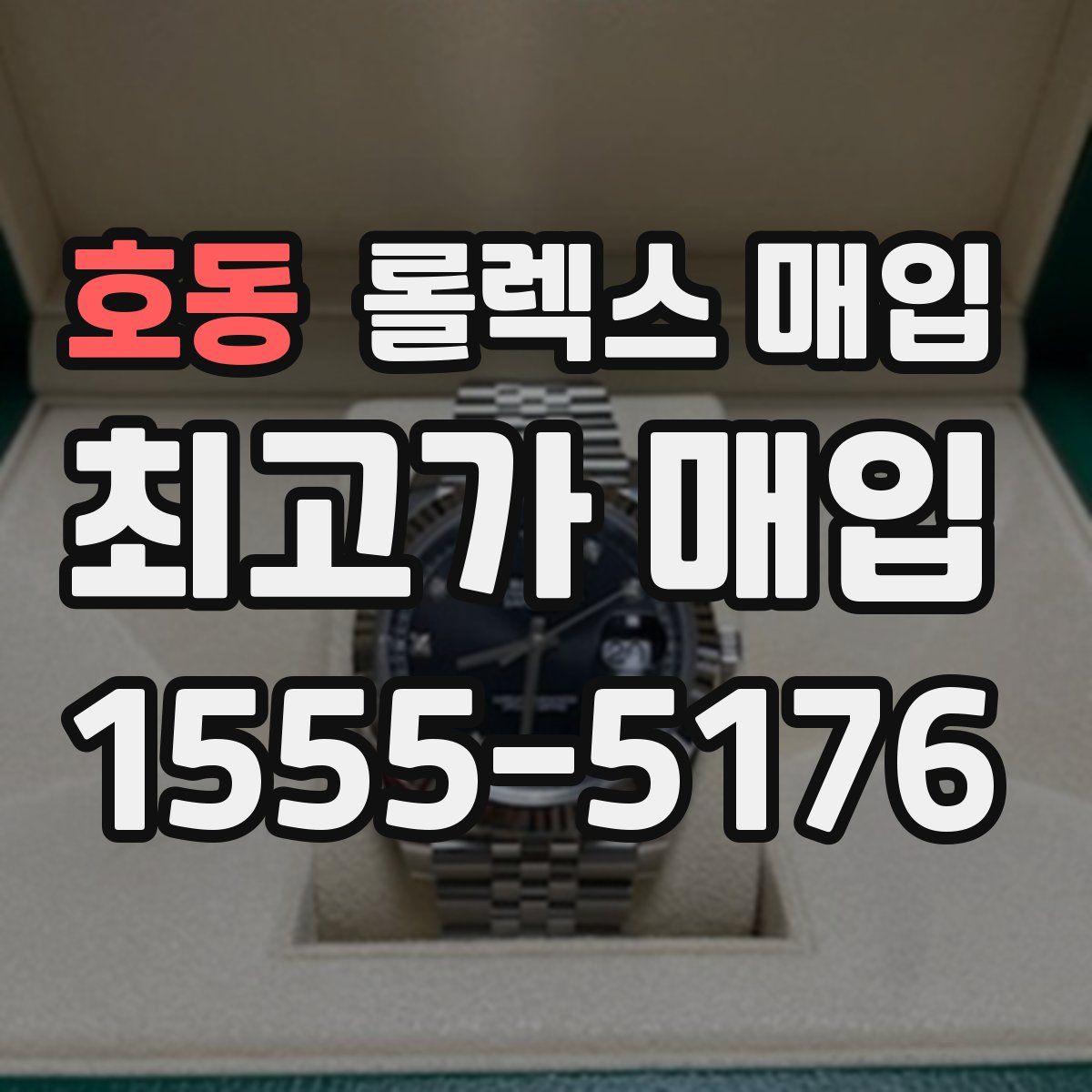 호동 롤렉스 매입