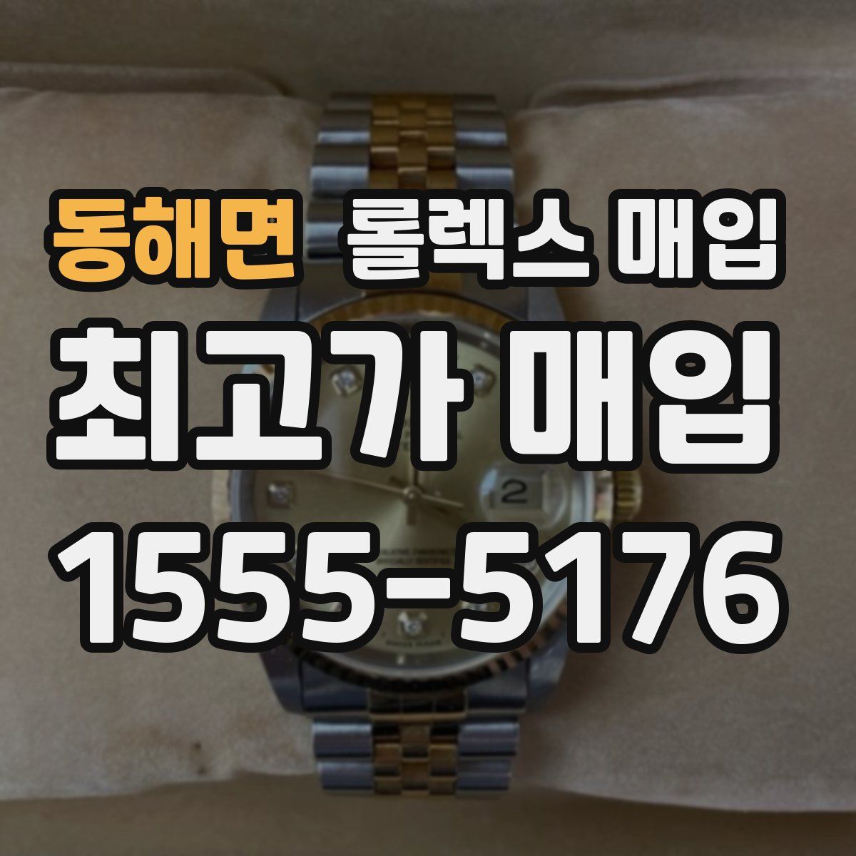 동해면 롤렉스 매입