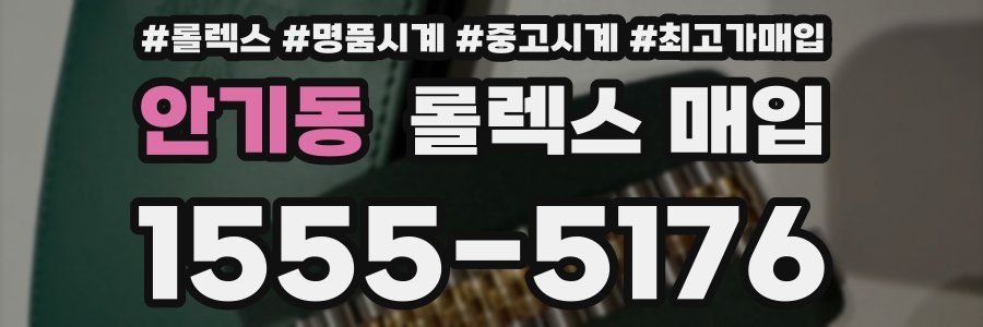 안기동 롤렉스 매입
