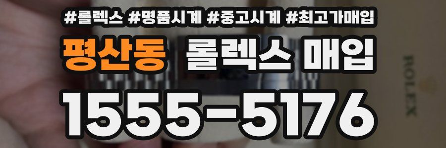 평산동 롤렉스 매입