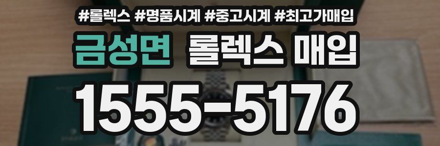 금성면 롤렉스 매입