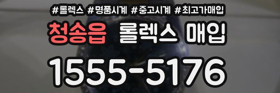 청송읍 롤렉스 매입