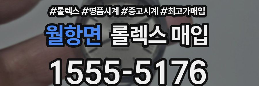 월항면 롤렉스 매입
