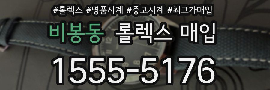 비봉동 롤렉스 매입