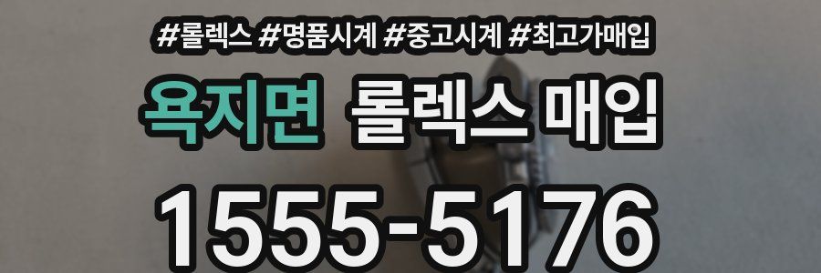 욕지면 롤렉스 매입