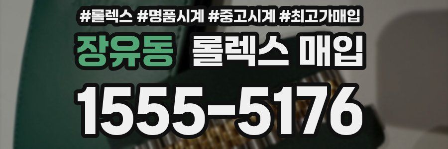 장유동 롤렉스 매입