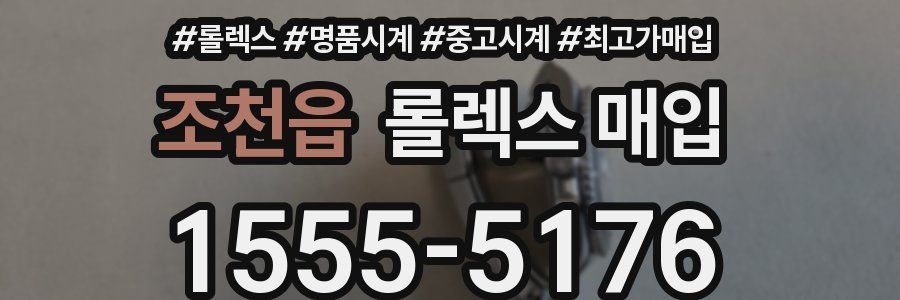 조천읍 롤렉스 매입