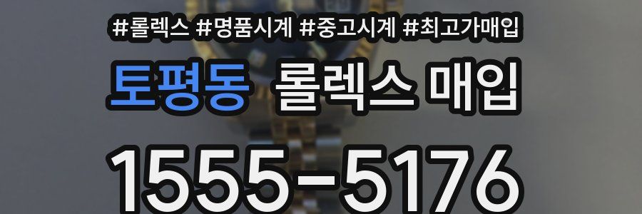 토평동 롤렉스 매입