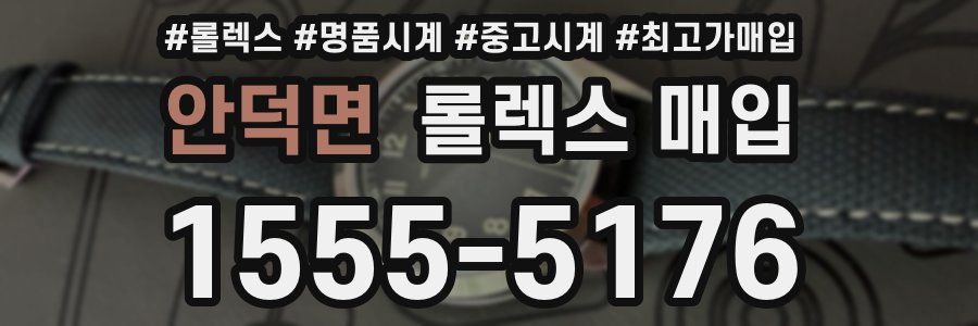 안덕면 롤렉스 매입
