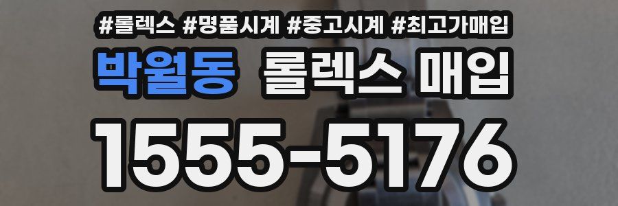 박월동 롤렉스 매입