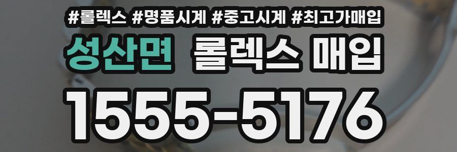 성산면 롤렉스 매입