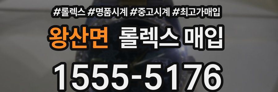 왕산면 롤렉스 매입