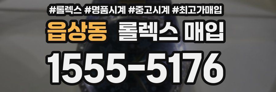 읍상동 롤렉스 매입