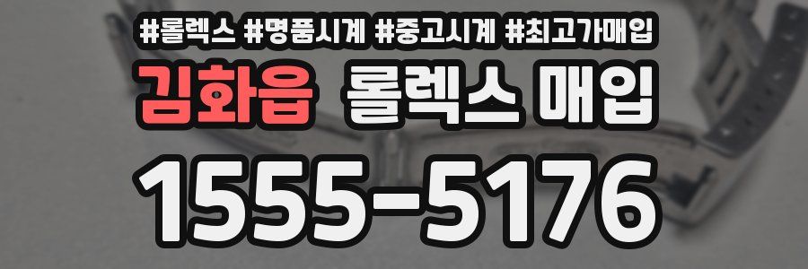김화읍 롤렉스 매입