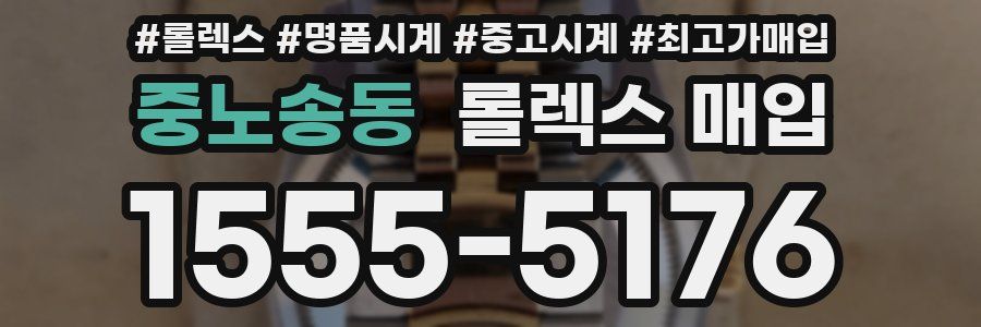 중노송동 롤렉스 매입
