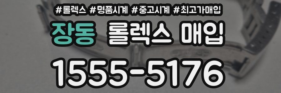 장동 롤렉스 매입