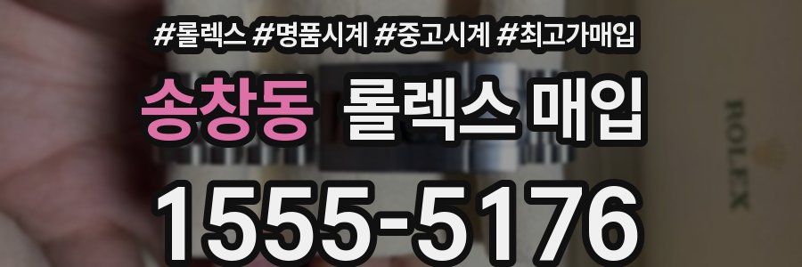 송창동 롤렉스 매입