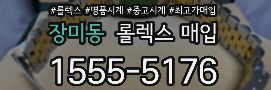 장미동 롤렉스 매입