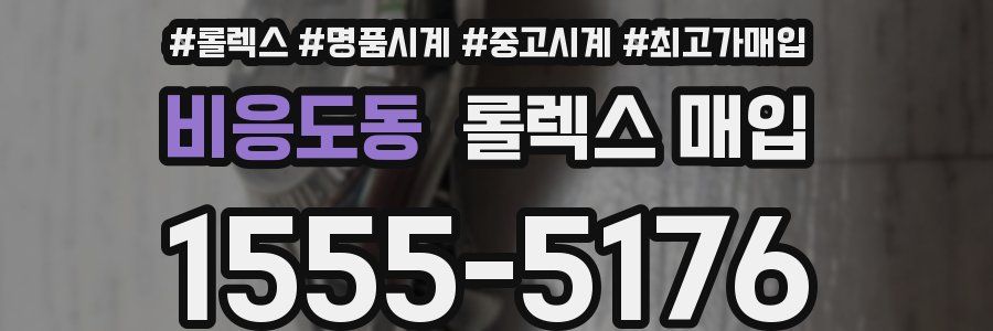 비응도동 롤렉스 매입