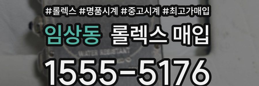 임상동 롤렉스 매입