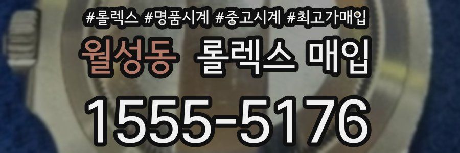 월성동 롤렉스 매입