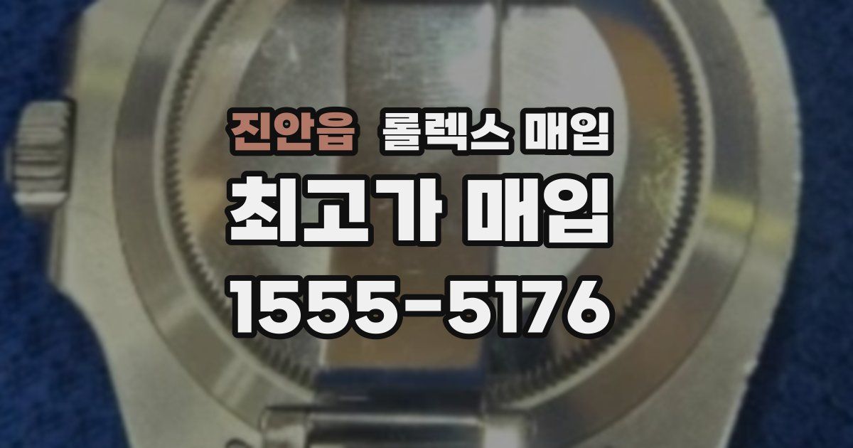 진안읍 롤렉스 매입