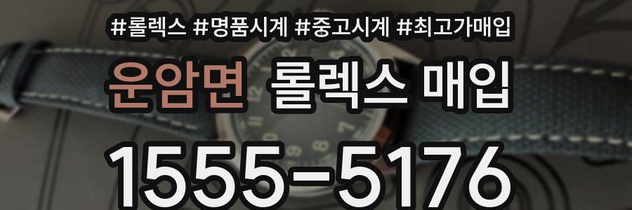운암면 롤렉스 매입