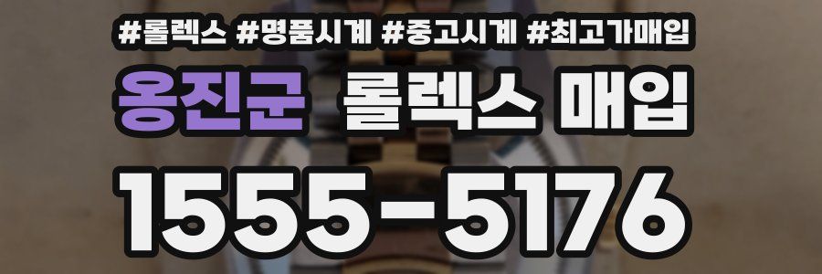 옹진군 롤렉스 매입