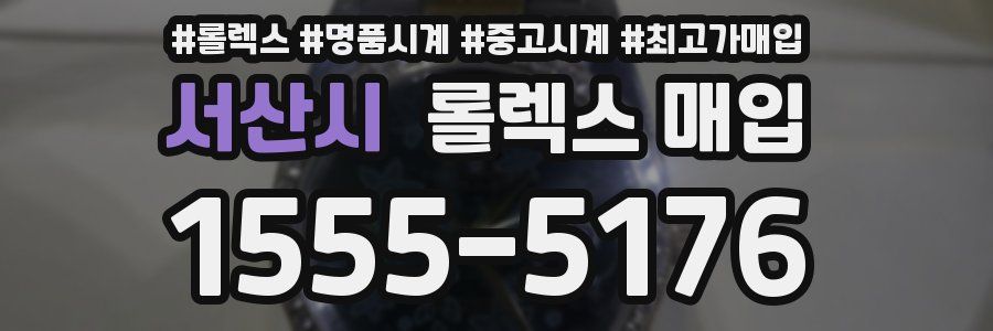서산시 롤렉스 매입