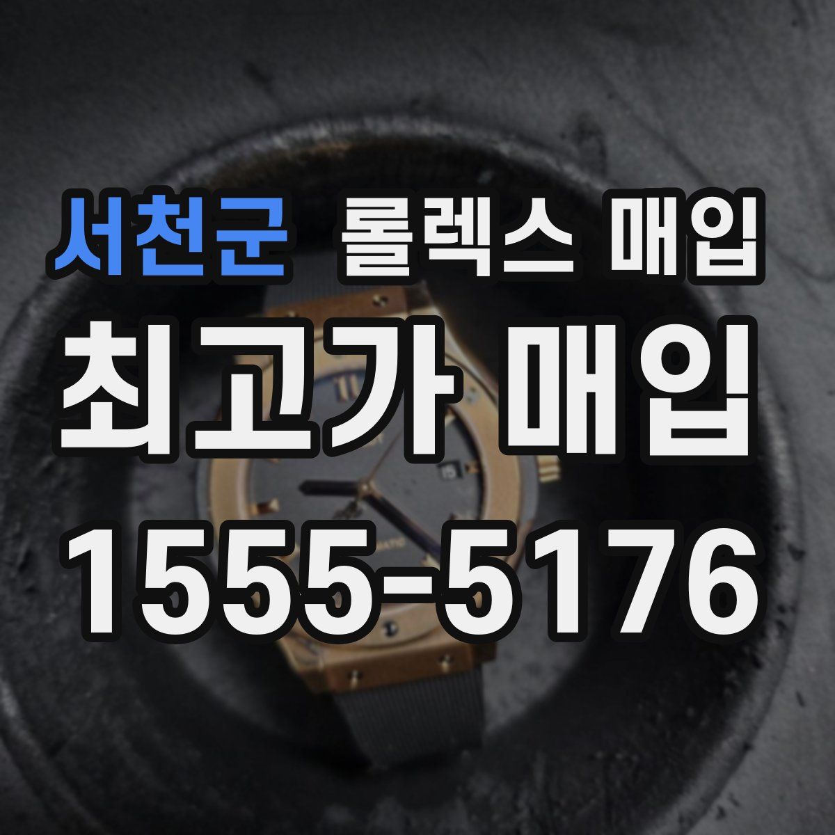 서천군 롤렉스 매입