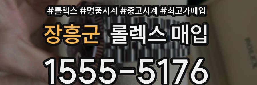 장흥군 롤렉스 매입
