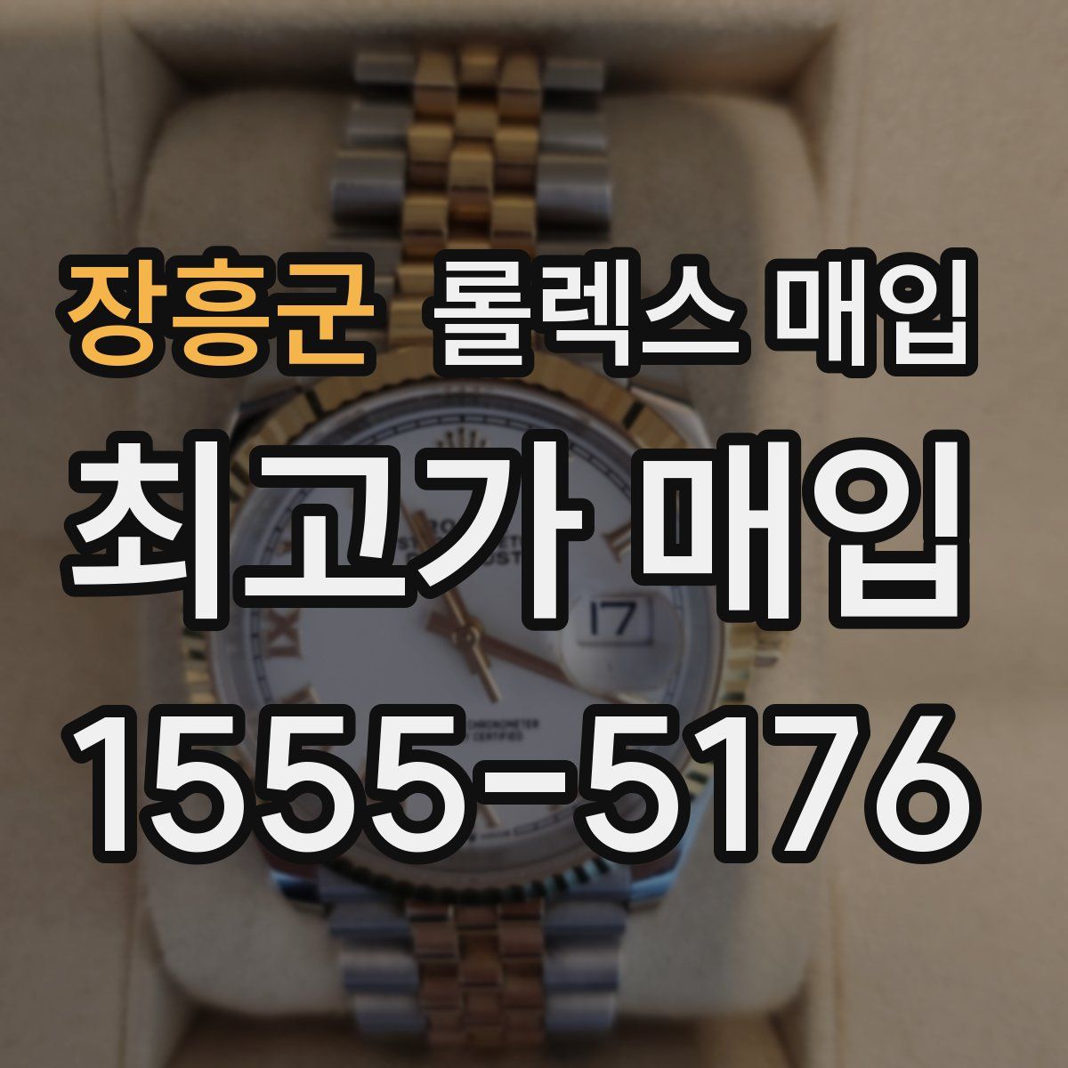 장흥군 롤렉스 매입