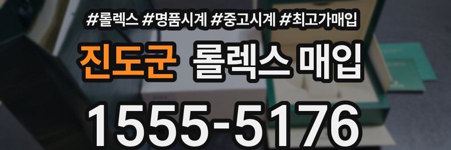 진도군 롤렉스 매입