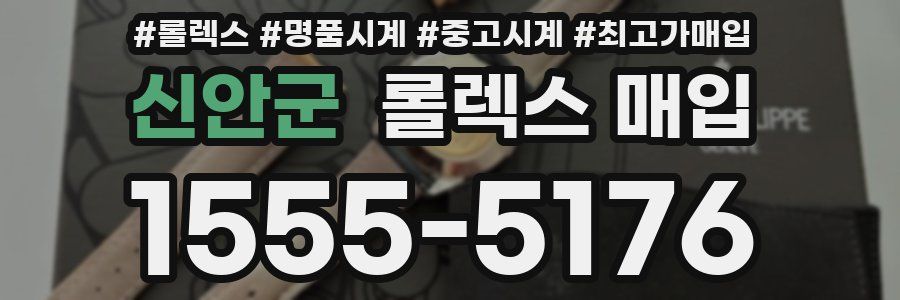 신안군 롤렉스 매입