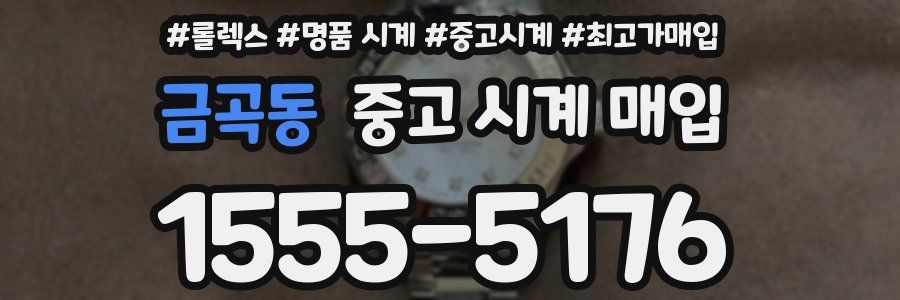 금곡동 중고 시계 매입