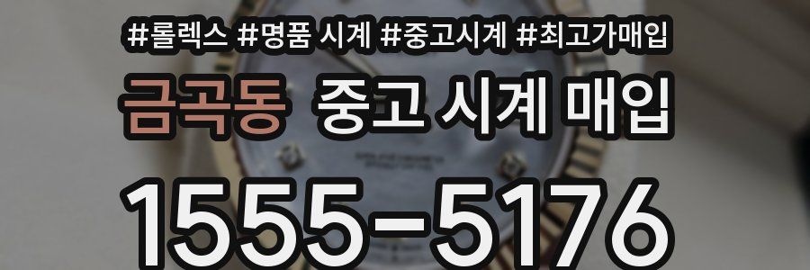 금곡동 중고 시계 매입