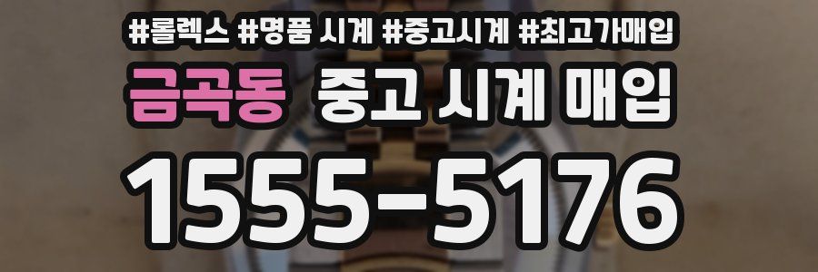 금곡동 중고 시계 매입