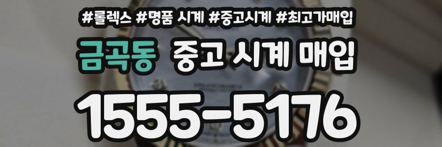 금곡동 중고 시계 매입