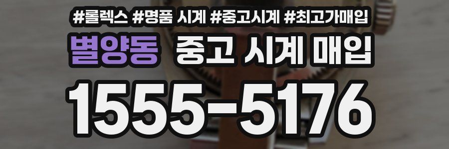 별양동 중고 시계 매입