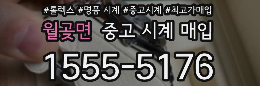 월곶면 중고 시계 매입