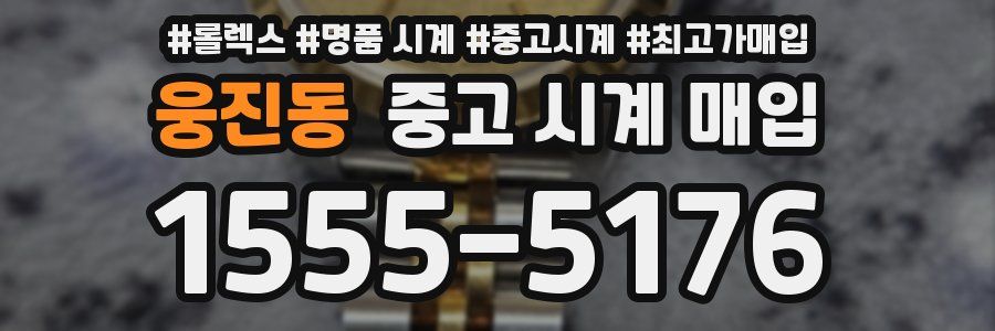 웅진동 중고 시계 매입