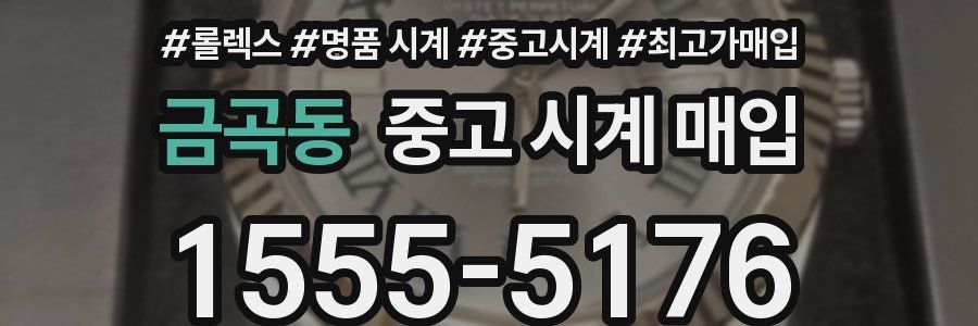 금곡동 중고 시계 매입