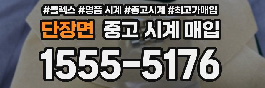 단장면 중고 시계 매입
