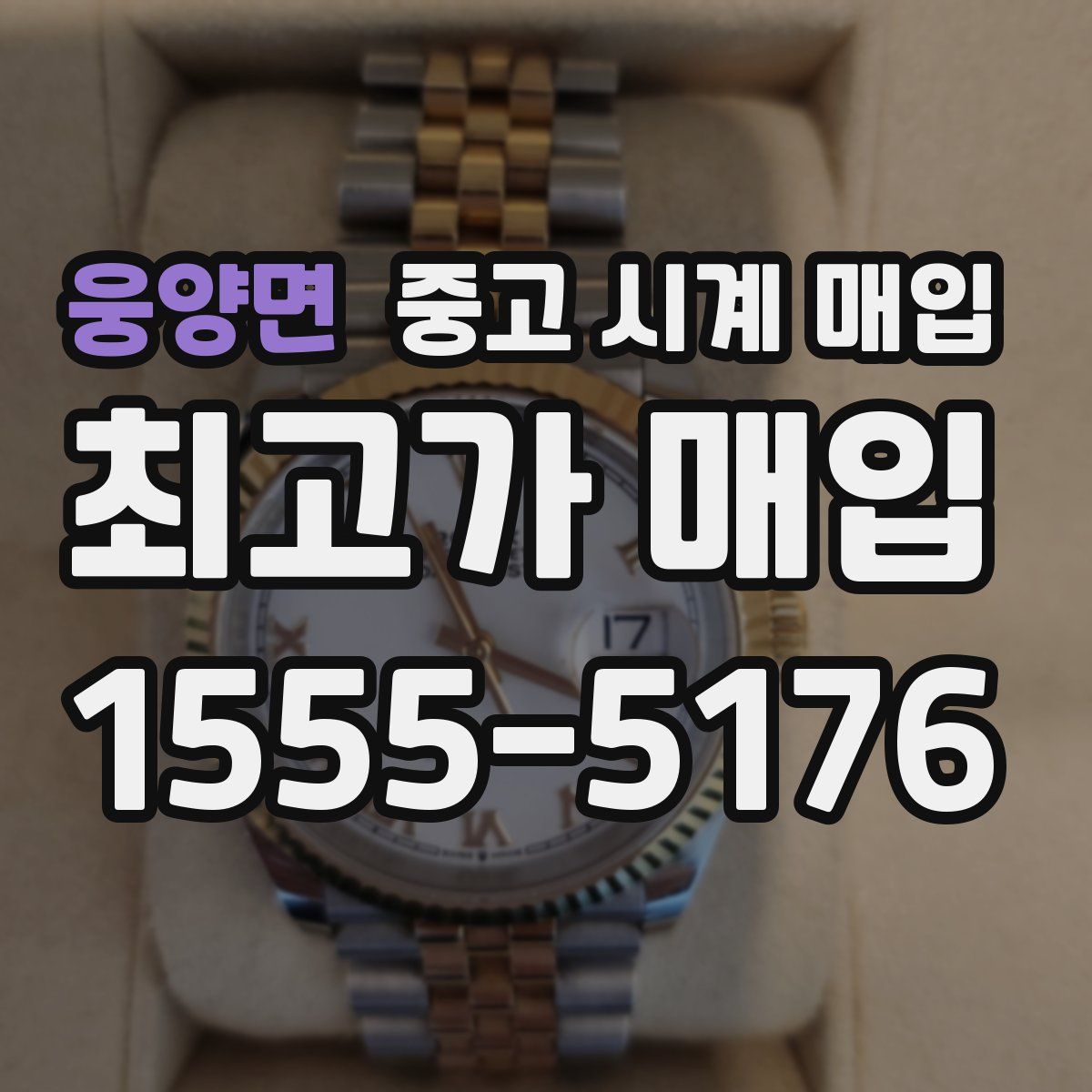 웅양면 중고 시계 매입