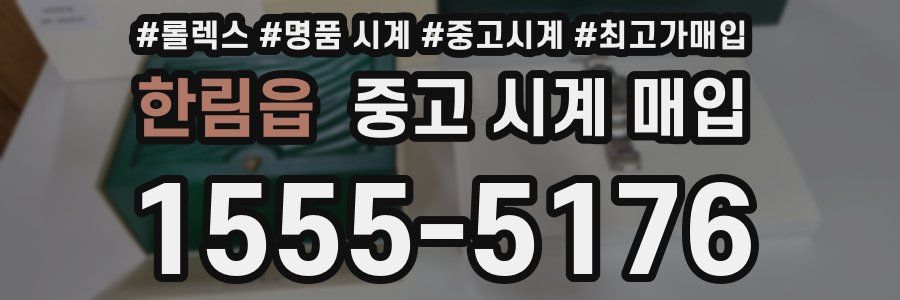 한림읍 중고 시계 매입