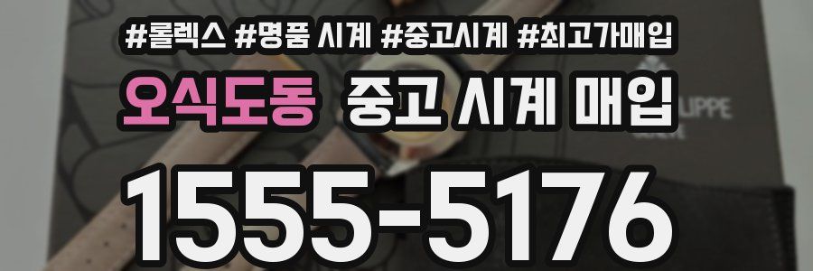 오식도동 중고 시계 매입