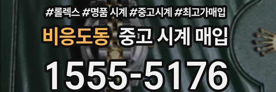 비응도동 중고 시계 매입