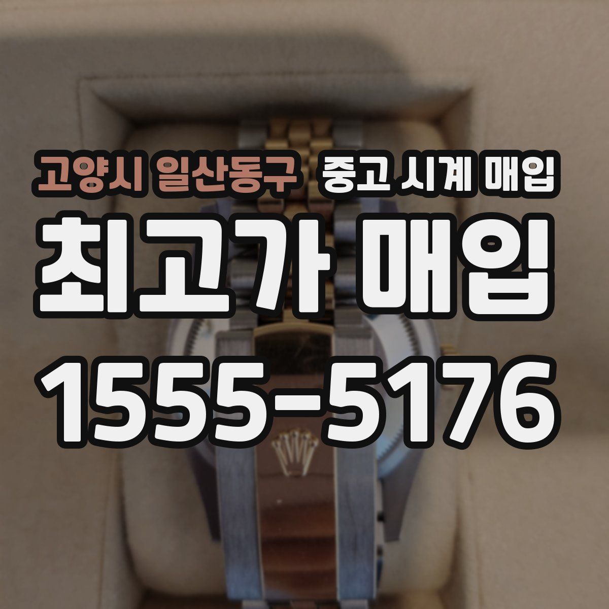 고양시 일산동구 중고 시계 매입